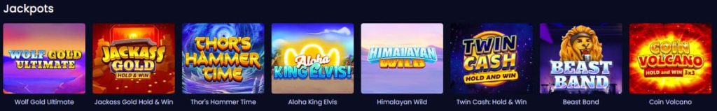 Pampago Casino Jackpots